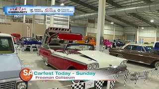 KSAT Community CarFest today  Sunday  SA Live  KSAT 12 [upl. by Herschel628]