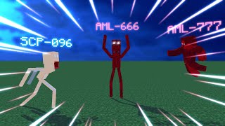 AML666 vs AML777 vs SCP096 Minecraft animationS1E2 [upl. by Odyssey449]