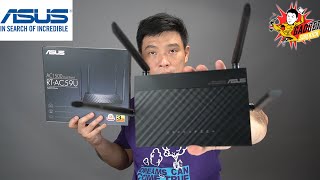 ASUS RTAC59U V2 AC1500 AC59U Dual Band Gigabit WiFi Router  Powerful Home WiFI System [upl. by Arymahs929]