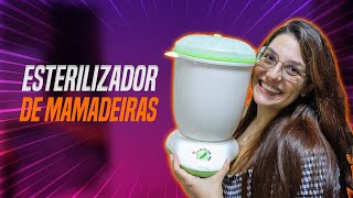 ESTERILIZADOR AUTOMÁTICO de mamadeiras VALE a PENA [upl. by Vito23]