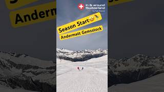 Andermatt Gemsstock’s Opening Weekend Epic Slopes Await [upl. by Akiem]