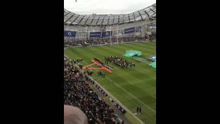 Ireland v Scotland 6 Nations 2012 national anthems [upl. by Llednyl]