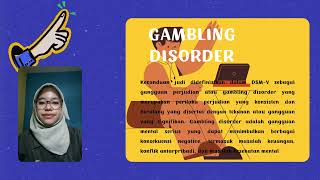 EDUCATION GAMBLING DISORDER PSIKOLOGI ABNORMALPUTRI ANGGRAINI [upl. by Aibsel]