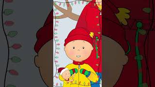 Caillou Building a Snowman ☃️ shorts [upl. by Nywrad]