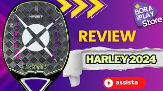 REVIEW RAQUETE DE BEACH TENNIS  HARLEY 2024  HEROES [upl. by Airaet25]