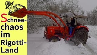 SchneeChaos im Süden Deutschlands 😮 [upl. by Marietta]