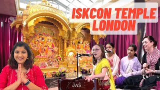 HARE KRISHNA TEMPLE IN LONDON  YOU WILL BE AMAZED WATCHING THIS  ALBELI RITU [upl. by Annerahs]