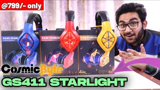 Gaming Headset At Just ₹799 Only  Cosmic Byte GS411 Starlight⚡ [upl. by Nerradal394]