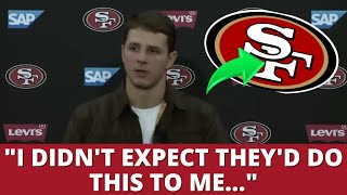 URGENT NINERS REVEALED THEYRE TRADING PURDY IS HE SAYING GOODBYE  LOOK WHAT HAPPENED 49ERS NEWS [upl. by Aker]