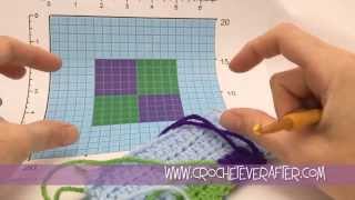 Half Double Crochet Intarsia Tutorial [upl. by Lotsirhc]