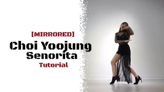 Senorita dance tutorial Mirrored Explanation Cherry Huang [upl. by Enymsaj]