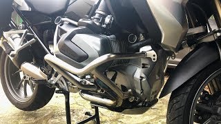 BMW R1250GS Engine Bar Strut Fitting [upl. by Franz630]