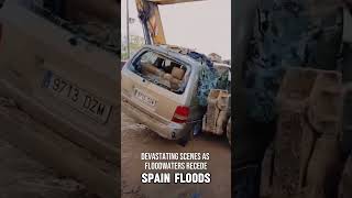 Aftermath of flash floods in Valencia flashflood flooding shorts [upl. by Madelle]