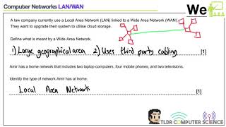 13 Computer Networks  GCSE OCR Computer Science J277 Paper 1  Exam Questions and Recap [upl. by Eceinert]