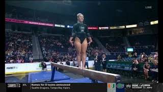 Katelyn Ohashi on Beam at the Aurora Games 2019 [upl. by Adnilreb]