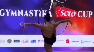 lala kramarenko  Alina Harnasko  Anastasia Salos Gymnastika Solo Cup 2024 [upl. by Jarret293]