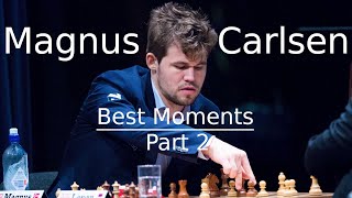 Best of Magnus Carlsen Part 2  Funny and Angry Moments [upl. by Orian466]