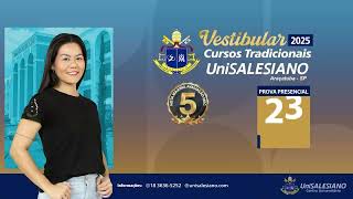 Vestibular UniSALESIANO Construa Seu Futuro em uma Instituição Nota Máxima [upl. by Satsoc]