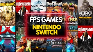 TOP 40 Best FPS Games On Nintendo Switch 2024 [upl. by Adnovad]