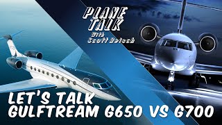 The Gulfstream G650 Vs G700 [upl. by Hadik]