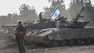 Nouveau raid de larmée israélienne à lintérieur de la Bande de Gaza [upl. by Safko]