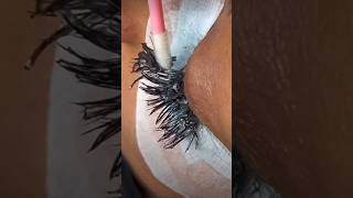 Satisfying lashes extensions removal [upl. by Kerstin]