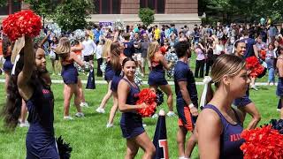 Marching Illini 2022 Quad Day performance [upl. by Yatnuahs]