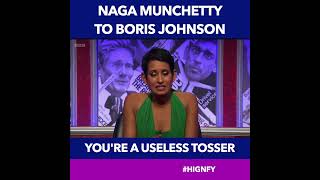 Naga Munchetty Boris youre a useless tosser [upl. by Dlanod]