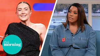 Saoirse Ronan Praised For Powerful Comment On Womens Safety  This Morning [upl. by Lig]