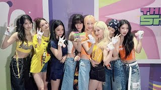 fromis9 take 1st music show win for Supersonic on this weeks The Show [upl. by Fakieh]