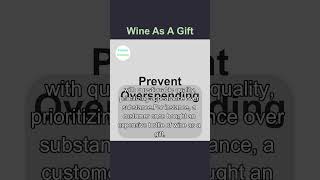 When buying wine avoid mentioning its a gift as it may affect quality and price [upl. by Mit]