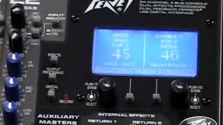 Peavey 16 FX 16 Channel Compact Mixer with Effects whybuynewcouk [upl. by Esiouqrut]