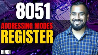 Register Addressing Mode in 8051 Microcontroller Explained in Hindi [upl. by Sirromed]