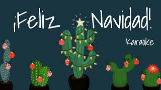 Feliz Navidad Karaoke [upl. by Regni]