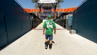 Cena and Rock gear up for “Once in a Lifetime Match” AampE WWE Rivals The Rock vs John Cena [upl. by Olive21]