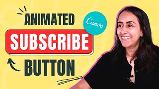 How to make an Animated SUBSCRIBE BUTTON for Youtube Videos 🔔 [upl. by Stephanus]