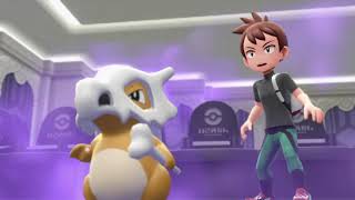 Cubone finds his mother back Scene  Pokémon Lets Go [upl. by Ianthe]