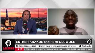 Are the police institutionally racist Esther Krakue and Femi Oluwole debate [upl. by Ilahtan]