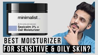 Minimalist Sepicalm 3  Oat Moisturizer Review  Sensitive Normal Oily amp Acne Prone Skin [upl. by Sukramed]