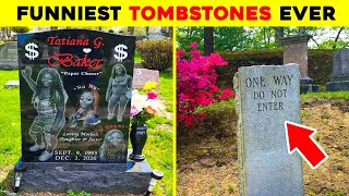 Hilarious Tombstones Epitaphs [upl. by Ariela]