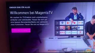 Neues Magenta TV Update [upl. by Imoyaba]