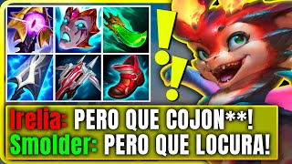 🤮¡ASÍ ES la BUILD MÁS ASQUEROSA de SMOLDER TOP que REVIENTA EN LATE GAME y HACE LLORAR a TODOS [upl. by Rayna245]