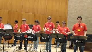 Cougar Band Camp 2018 Drumline Tadpole [upl. by Pederson]