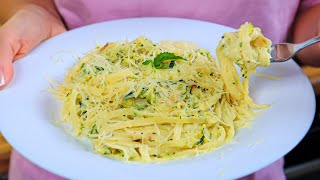 Zucchini und Pasta Nur ein paar Minuten und das Abendessen ist fertig Frische Rezepte [upl. by Ahseela]