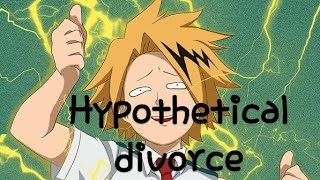 hypothetical divorce MEME  mha skit [upl. by Isus]