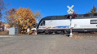 Raritan bound train zips across Quarry Lane [upl. by Dustie]