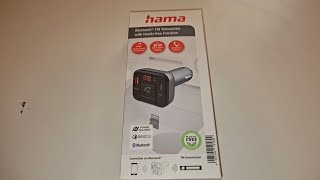 Bluetooth FM Transmiter HAMA With HandsFree Function [upl. by Monique]