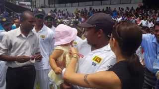 Mahela Jayawardenequots Final Test Match [upl. by Ymorej]