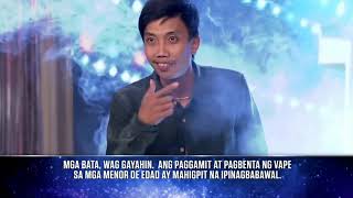 Pilipinas Got Talent 2018 AuditionsJoven OlvidoVape Tricks Robin hits the GOLDEN BUZZER [upl. by Krauss670]