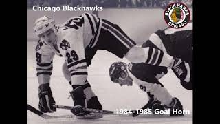 Chicago Blackhawks 19841985 Goal Horn [upl. by Alakam]